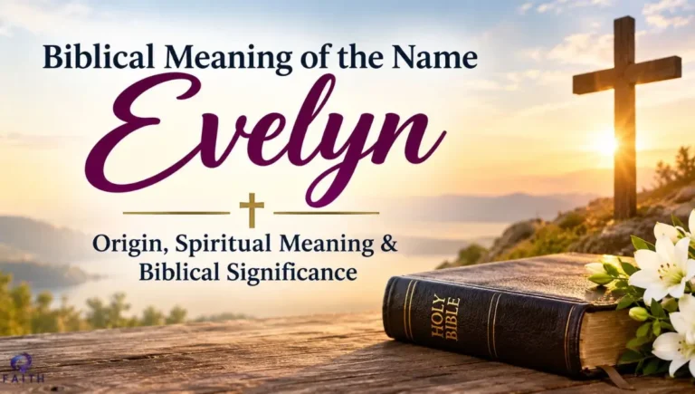 Biblical Meaning of the Name Evelyn: Origin, Spiritual Meaning & Biblical Significance