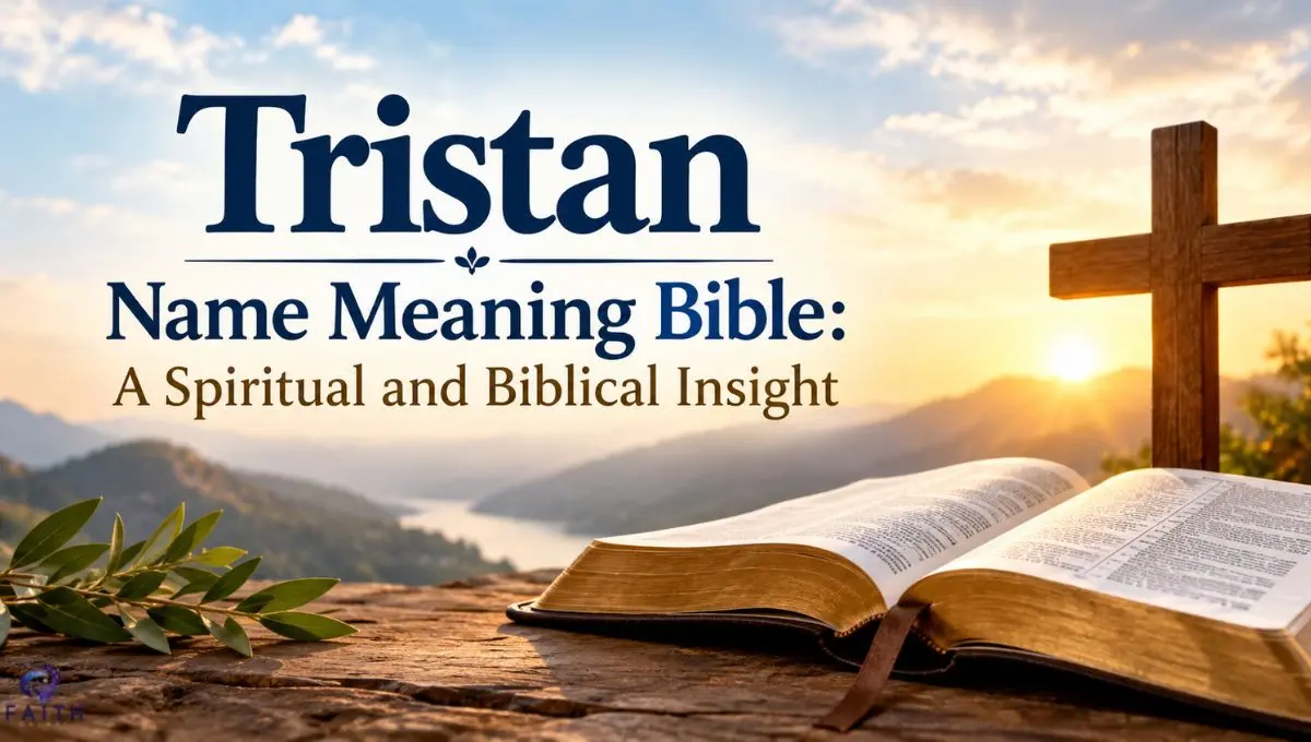 Tristan Name Meaning Bible: A Spiritual and Biblical Insight
