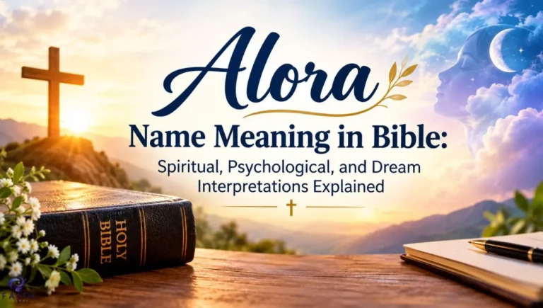 Alora Name Meaning in Bible: Spiritual, Psychological, and Dream Interpretations Explained