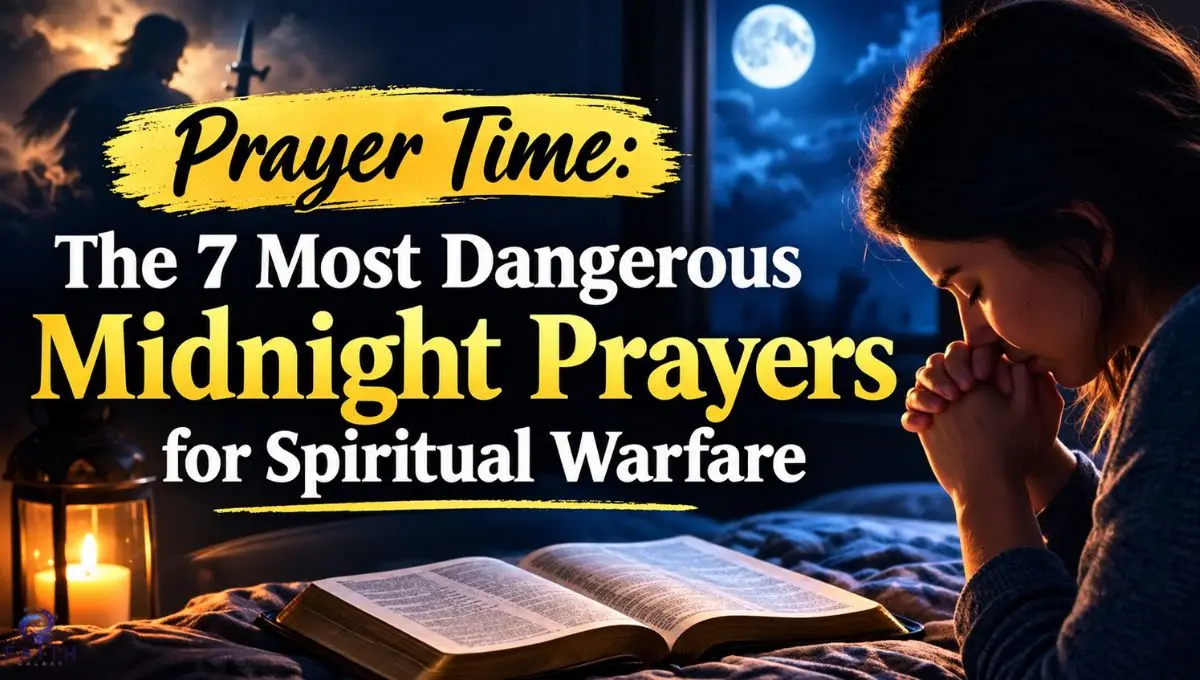 Prayer Time: The 7 Most Dangerous Midnight Prayers for Spiritual Warfare