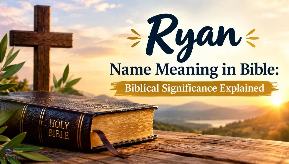 Ryan Name Meaning in Bible: Biblical Significance Explained
