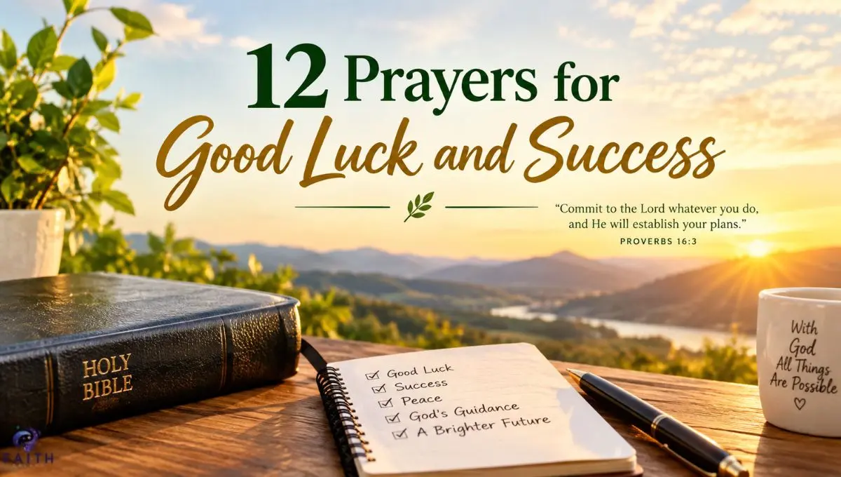 12 Prayers for Good Luck and Success