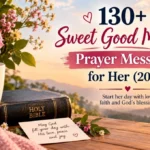 130+ Sweet Good Morning Prayer Messages for Her (2026)