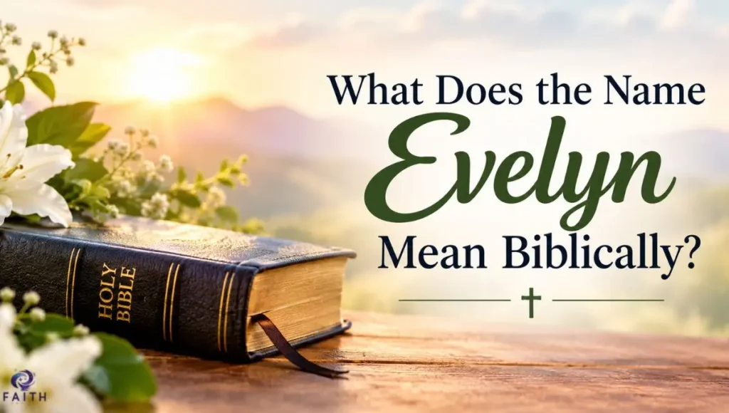 What Does the Name Evelyn Mean Biblically?