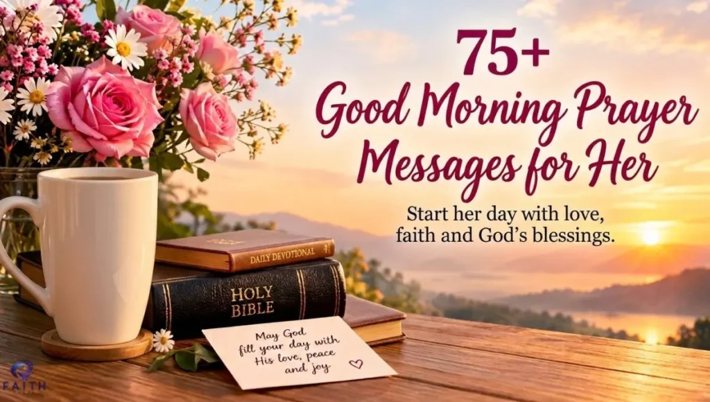 75+ Good Morning Prayer Messages for Her