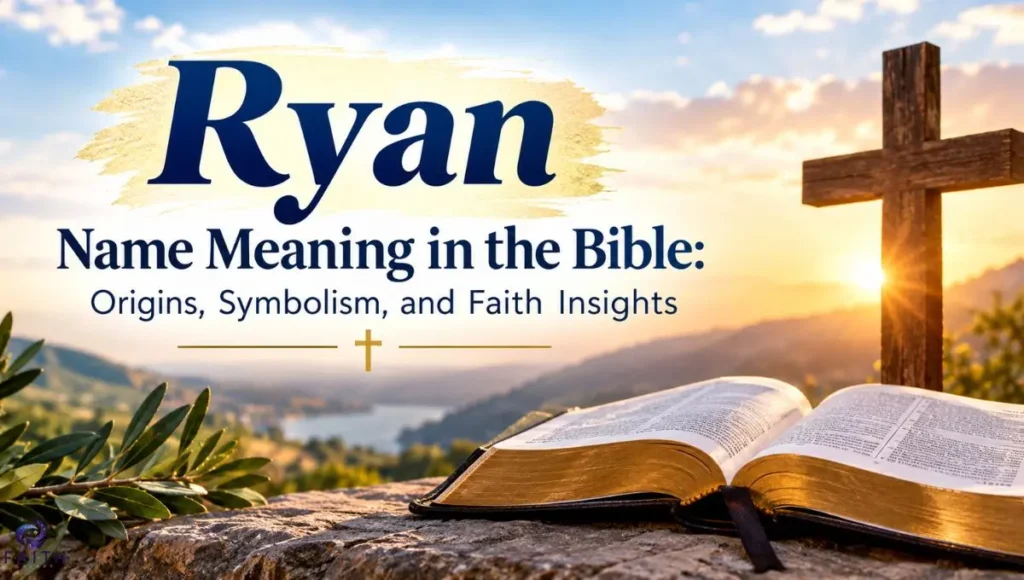 Ryan Name Meaning in the Bible: Origins, Symbolism, and Faith Insights