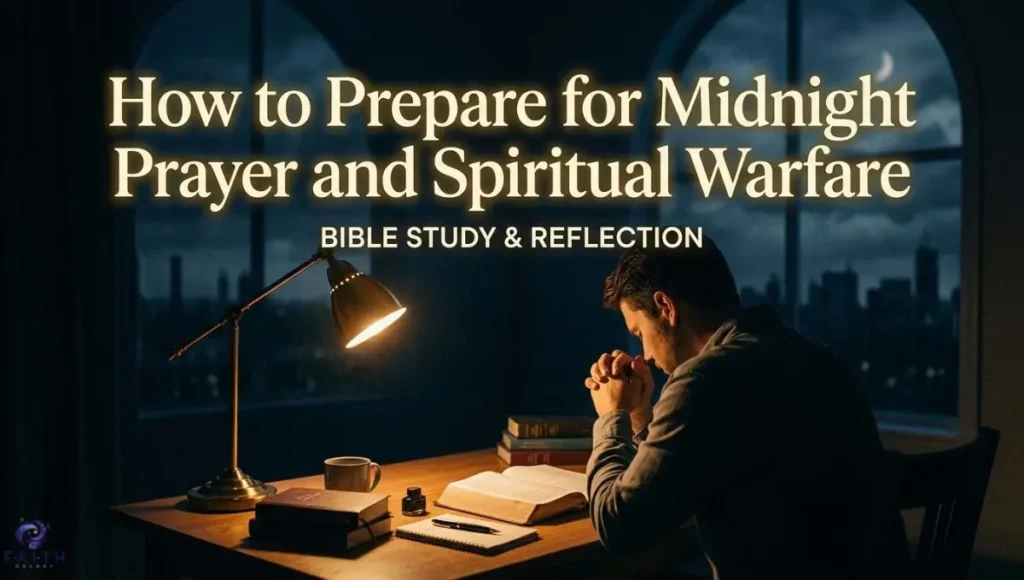 How to Prepare for Midnight Prayer and Spiritual Warfare 