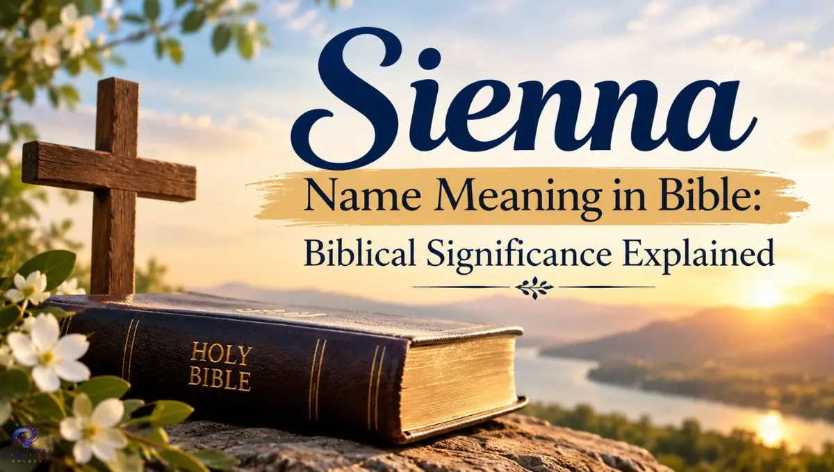 Sienna Name Meaning in Bible: Biblical Significance Explained