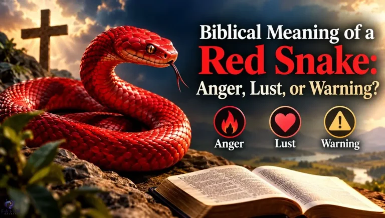Biblical Meaning of a Red Snake: Anger, Lust, or Warning?