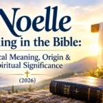 Noelle Meaning in the Bible: Biblical Meaning, Origin & Spiritual Significance (2026)