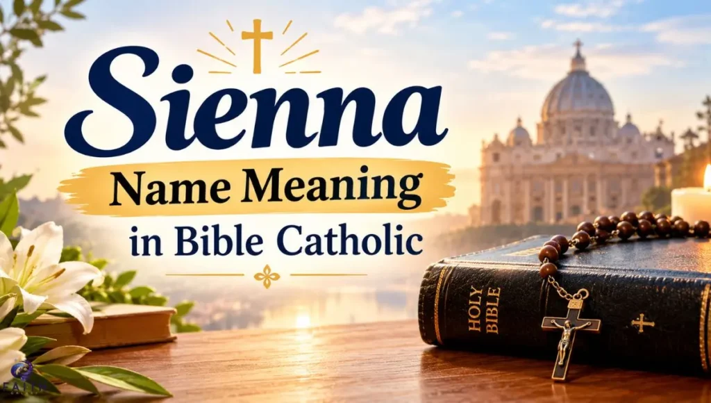 Sienna Name Meaning in Bible Catholic