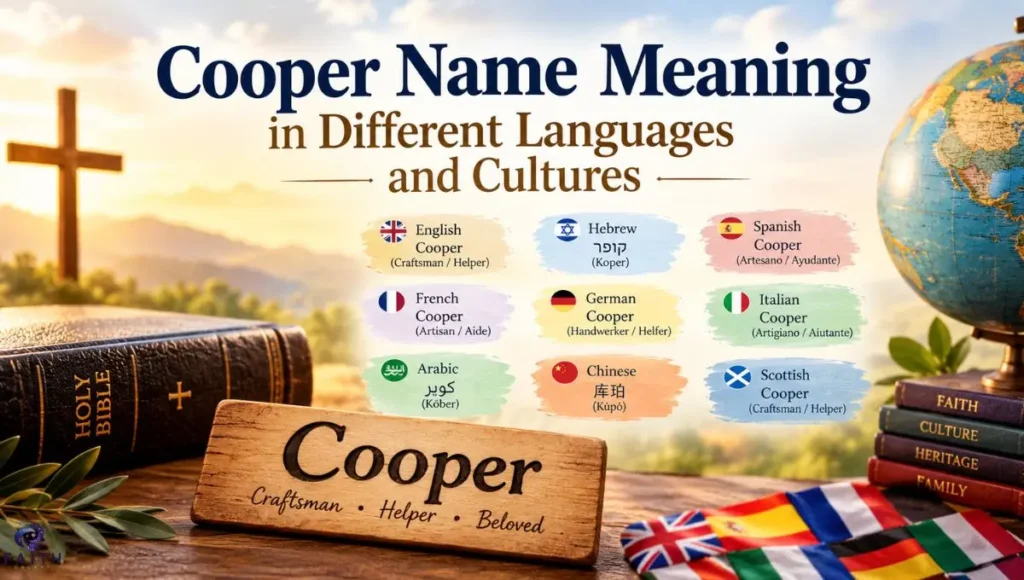 Cooper Name Meaning in Different Languages and Cultures